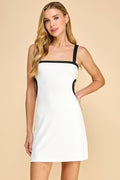 Motion Built in Lining Cutout Detail Dress