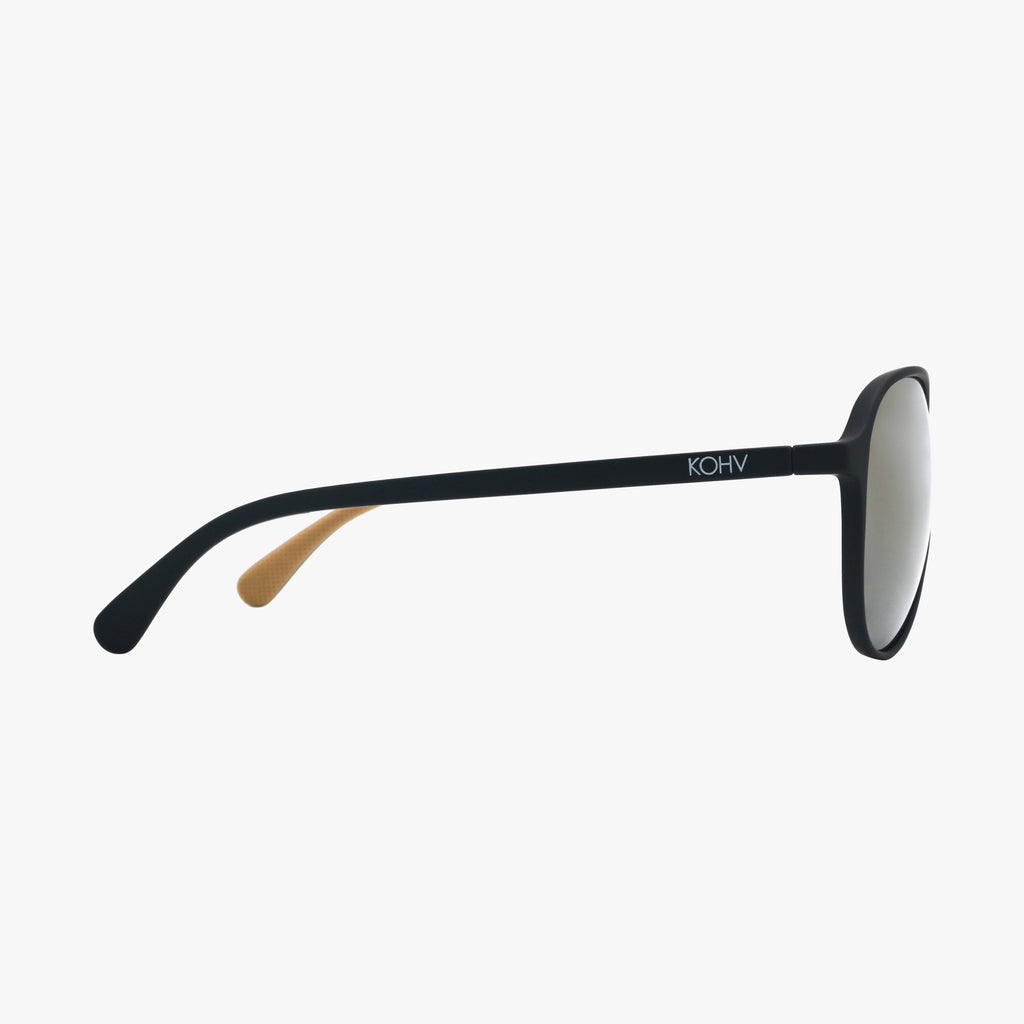 DASH BRONZE Polarized Active Soft Rubber Aviator Sunglasses