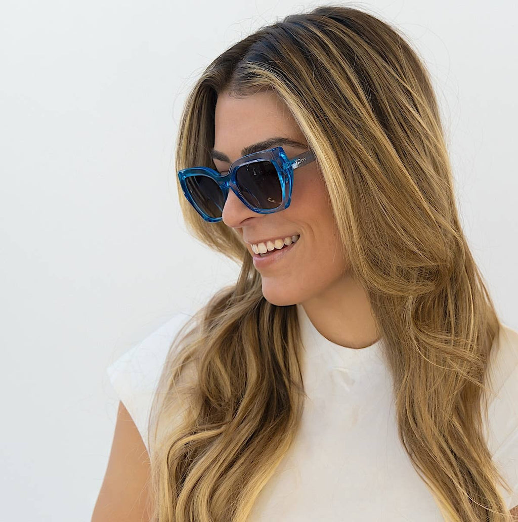 NOVA SILT TORTOISE Geometric Cat Eye Fashion Sunglasses