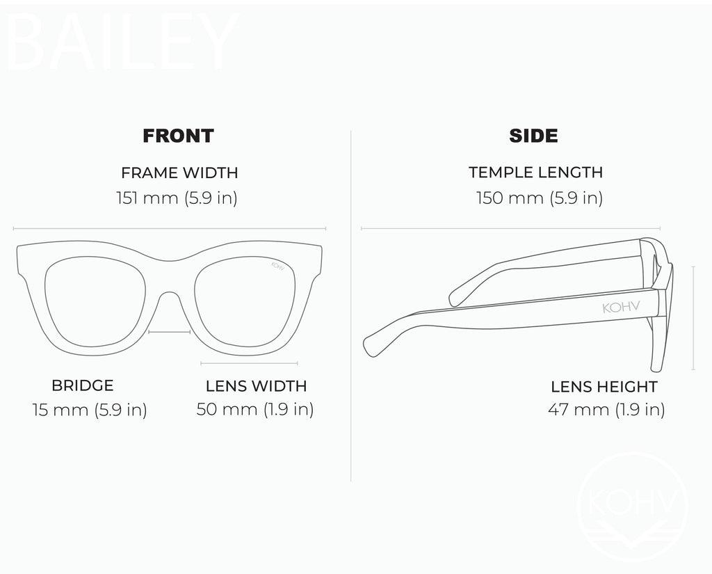 BAILEY LATTE TORTOISE Polarized Oversized Square Sunglasses