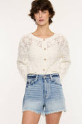 HIGH RISE MOM SHORTS
