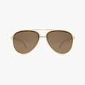 KNOX IVORY Polarized Fashion Aviator Sunglasses