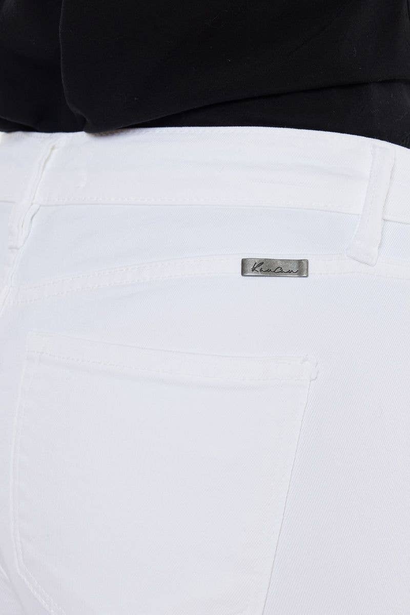 "Raleigh" White Skinny Jeans