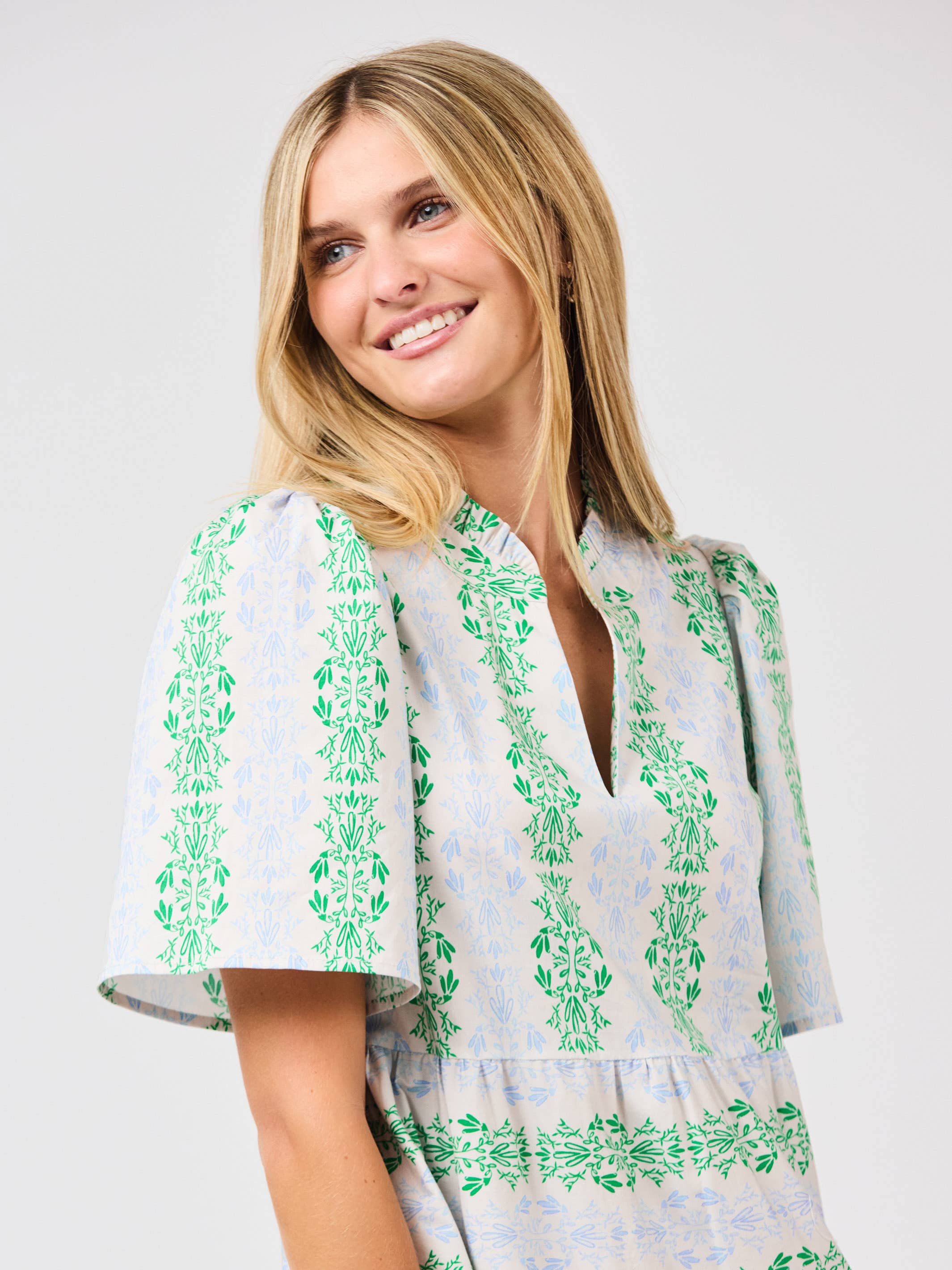 Ivy Dress | Heirloom Vine Green
