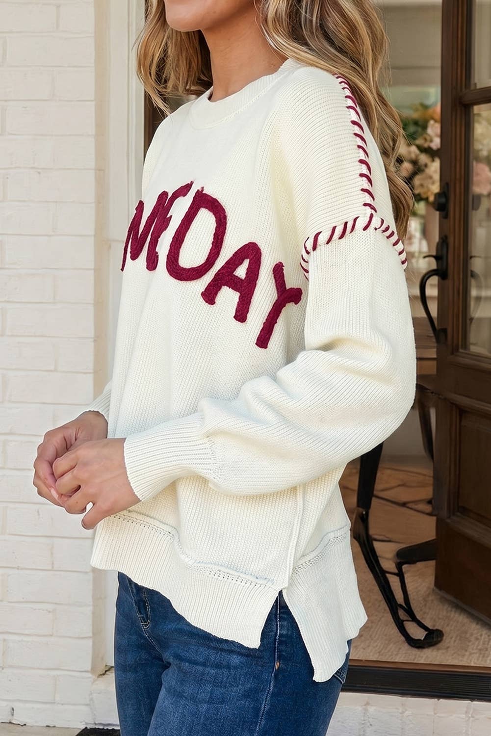 Gameday Football Casual Pullover Sweater